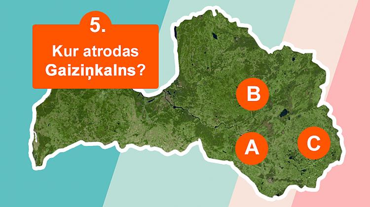 Tests: Vai tu vari pareizi atbildēt, kurā no 3 vietām tas atrodas?