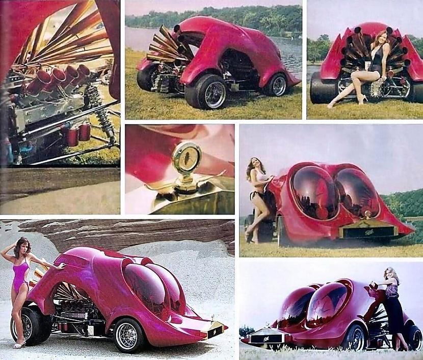 goodnews Vai rāk lasi te... Autors: Zibenzellis69 Šādi 70. gadu dizaineri iztēlojās, kā varētu izskatīties nākotnes automašīna