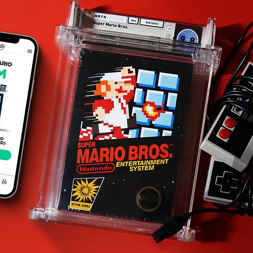 Spēles Nintendo Super Mario... Autors: PepperAndSalt Antīkas rotaļlietas, kas mūsdienās ir ļoti vērtīgas.