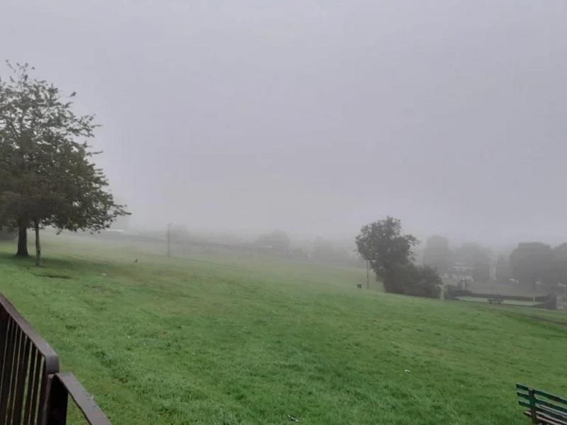 Vienkārscaroni miglains parks... Autors: Lestets 19 biedējošas bildes, kuru dēļ var uzmesties zosāda. Apskati foto!