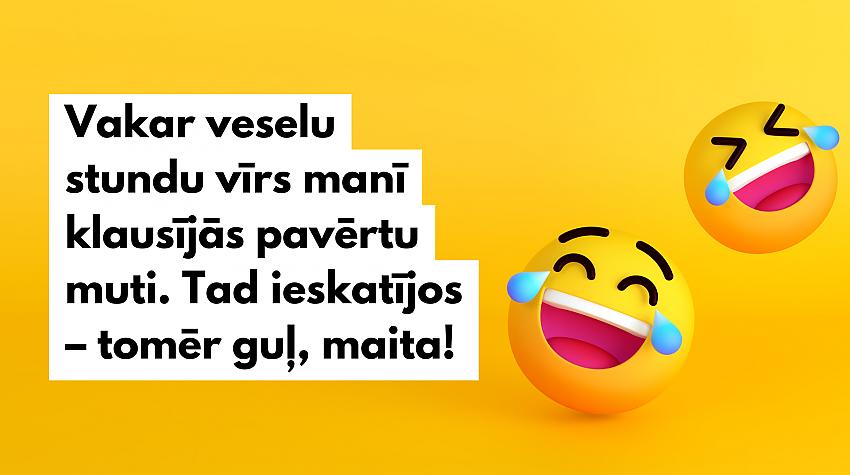 Labu joku izlase, kas uzlabos garastāvokli (10 joki)