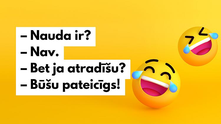 Smieklīgi joki, kas uzlabos tavu garastāvokli (10 joki)