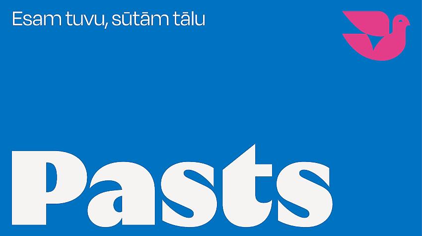 “Latvijas Pastam” jauna vizuālā identitāte