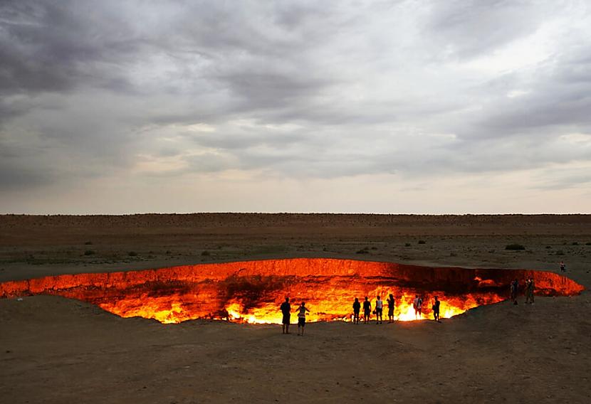 Amatpersonas apgalvo ka... Autors: Lestets Zinātnieki atklāj jaunu informāciju par Turkmenistānas «elles vārtiem»