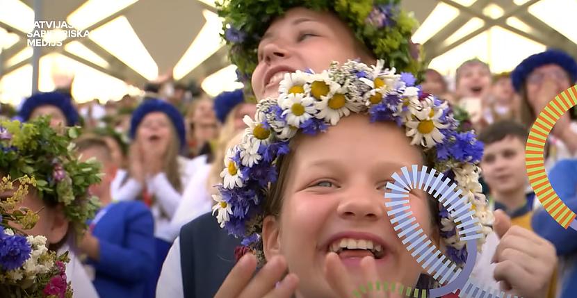laquoSaule Pērkons... Autors: matilde NOSKATIES ⟩ Prieks un asaras acīs! Kopkoris izpilda «Saule, Pērkons, Daugava»